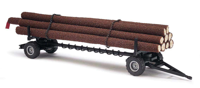 Logging Trailer - Assembled -- Black