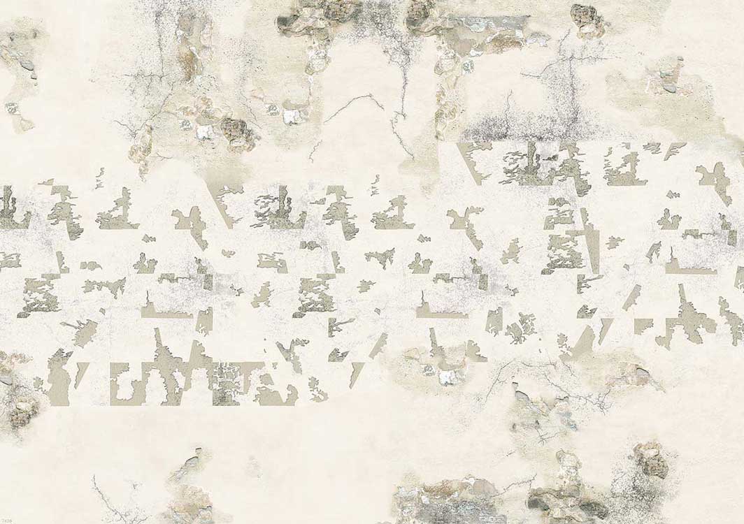 Matte-Look Weathered Cardstock Wall Sheet 2-Pack -- Weathered Plaster 8-1/4 x 5-13/16 x 1/32" 21 x 14.8 x .06cm