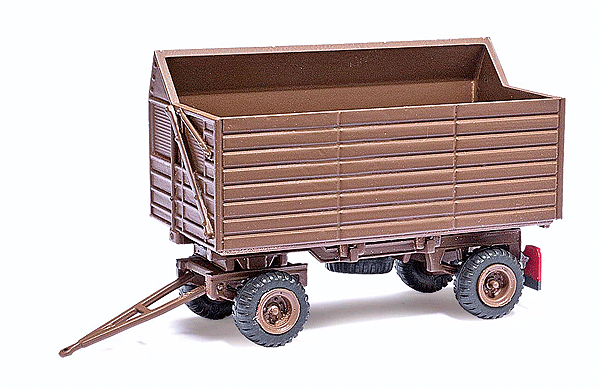 HW 80 SHA High-Side Grain Trailer - Assembled -- Brown
