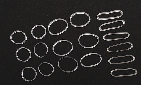 Super Traction Tire Assortment pkg(18) - Steam Locos -- 6 Each #510, 511 & 512