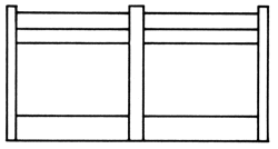Short Lower Walls -- Less Doors pkg(2)