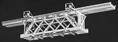 50' Deck Timber Bridge -- 14" 35.5cm-1