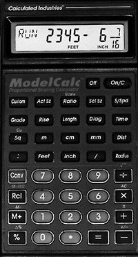 ModelCalc Scale Calculator