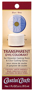Transparant Casting Dye -- Blue