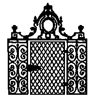 Wrought Iron Gate