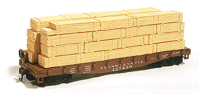 Lumber Bundle Load -- For 40' Flatcar