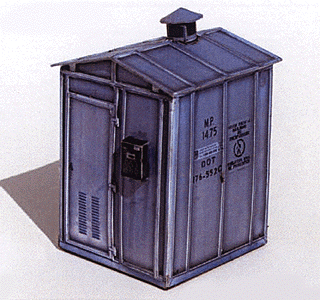Electrical Box Precision Card Model Kit -- pkg(3)