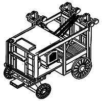 Stake Driver Wagon