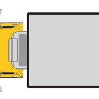 1960 Ford F-500 Box-Body Reefer Truck - Assembled - Mini Metals -- Borden's Dairy (yellow, black, red)