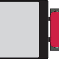 1941-1946 Chevrolet Box Delivery Truck - Assembled - Mini Metals(R) -- Westinghouse (red, black, white)