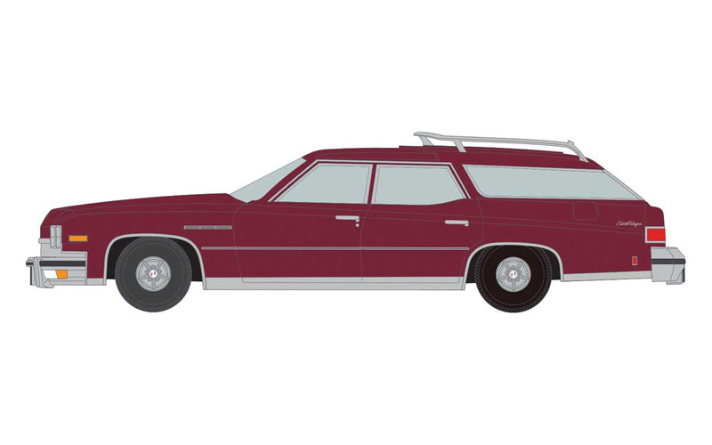 1976 Buick Estate Wagon - Assembled -- Independence Red Poly