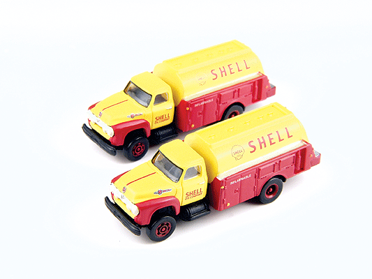 MiniMetals(R) 1954 Ford F-700 Fuel Delivery Truck -- Shell Oil
