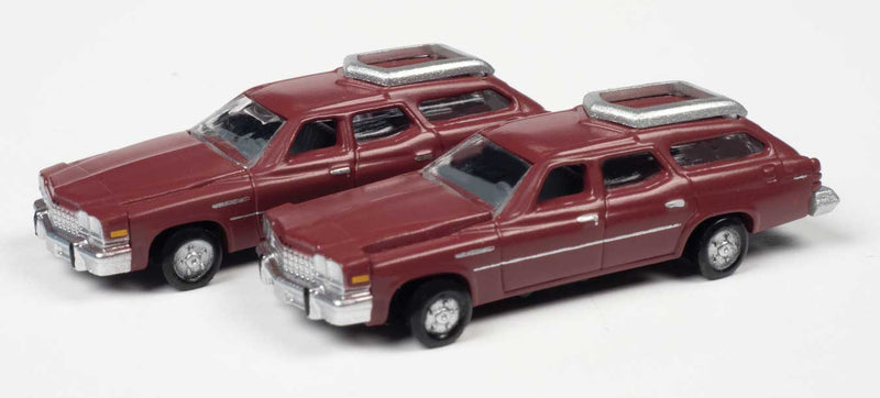 1976 Buick Estate Wagon - Assembled -- Independence Red Poly