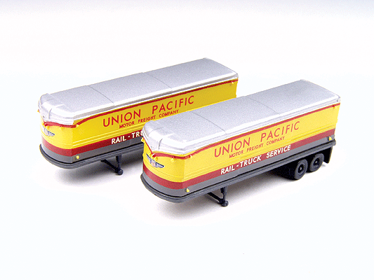 Mini Metals AeroVan Trailer -- Union Pacific pkg(2)