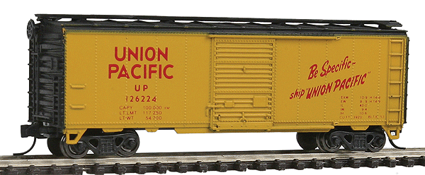 40' Steel Boxcar -- Union Pacific