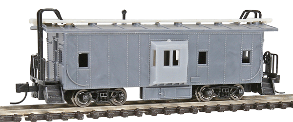 Bay Window Caboose -- Undecorated