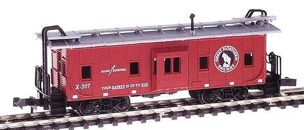 Bay Window Caboose -- Great Northern