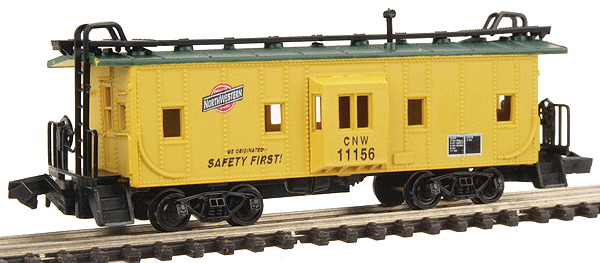 Bay Window Caboose -- Chicago & North Western