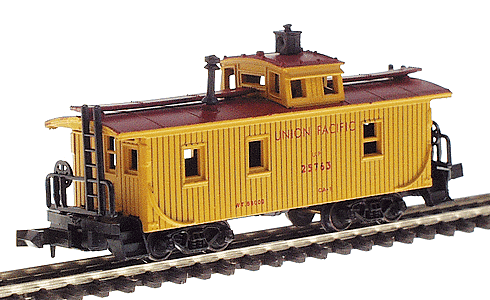 Wood Side Caboose -- Union Pacific