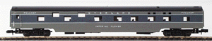85' Streamlined Smoothside Pullman Sleeper -- Union Pacific Overland (gray)