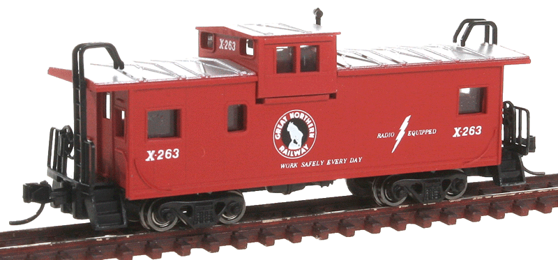 Extended-Vision Caboose - Ready to Run -- GN