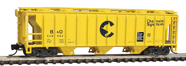 40' Covered Hopper -- Chessie