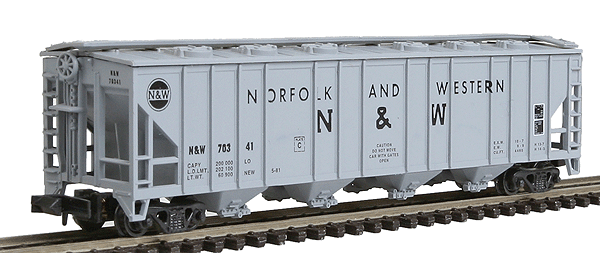 52' Covered Hopper -- Norfolk & Western