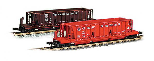 Three-Bay Longitudinal Hopper -- Pennsylvania Railroad