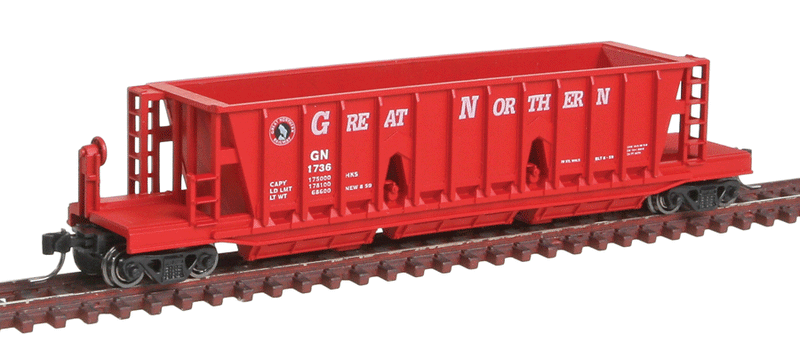 Three-Bay Longitudinal Hopper -- Great Northern