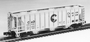 40' Covered Hopper -- Chessie
