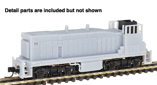 EMD MP15 - Standard DC -- Undecorated