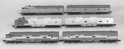 EMD E-7 loco UP A&B unit