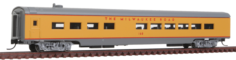 85' Smooth-Side Diner - Ready to Run w/Micro-Trains(R) Couplers -- Milwaukee Road
