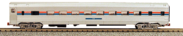 Budd Streamlined Corrugated Side Coach -- Amtrak Phase II