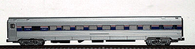 Budd Streamlined Corrugated Side Coach -- Amtrak Phase IV