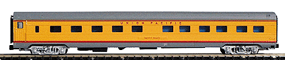 Budd Streamlined Corrugated Side 10/6 Sleeper -- Union Pacific (gray, yellow & red)
