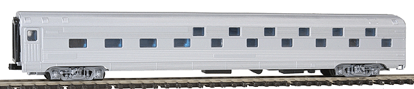Budd Streamlined Corrugated Side Slumber Coach -- Undecorated
