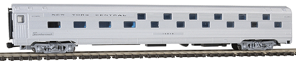 Budd Streamlined Corrugated Side Slumber Coach -- New York Central