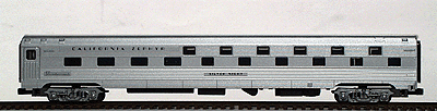 Budd Streamlined Corrugated Side Slumber Coach -- California Zephyr