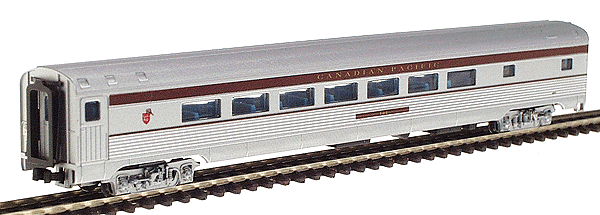 Budd Streamlined Corrugated Side Parlor Car -- Canadian Pacific