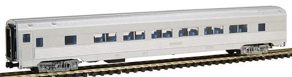 Budd Streamlined Corrugated Side Twin Window Coach -- Undecorated