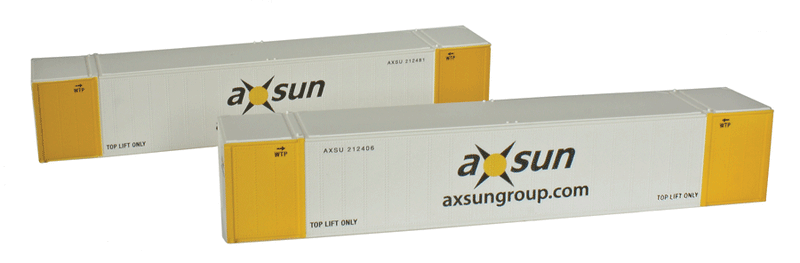53' Sheet/Post Rivet Side Container -- Axsun Containers Set #1 (white, yellow, black) pkg(2)