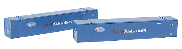 53' Container pkg(2) -- Pacer Stack Train