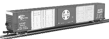 85' High Cube Boxcar -- ATSF