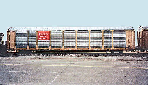 Tri-Level Auto Rack -- Canadian Pacific Railway