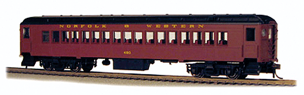 mP54 Coach 2-Pack Assembled -- Norfolk & Western #1