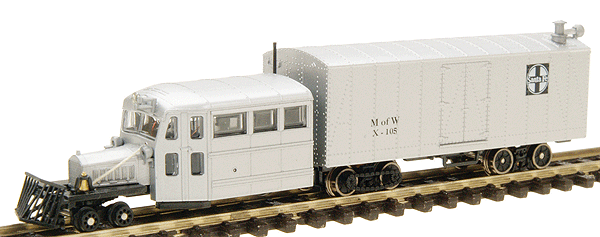 Standard Gauge Galloping Goose w/DCC Decoder -- Santa Fe