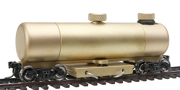 Clean Machine Track Cleaning Tankcar (Brass) -- Includes Pad