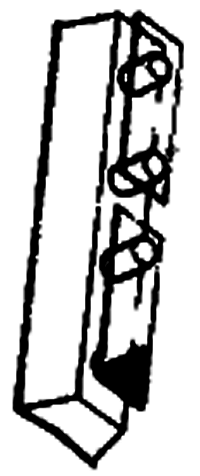 Exhaust Stack -- EMD Repowered Units (Single Soft Metal Casting)