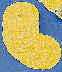 Yellow Sanding Disks Set -- Fine